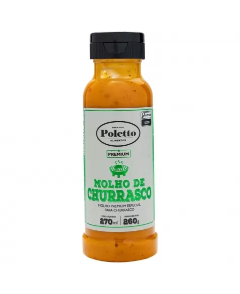MOLHO DE CHURRASCO POLETTO 260G