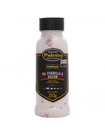 SAL DE PARRILLA & BACON POLETTO 250G