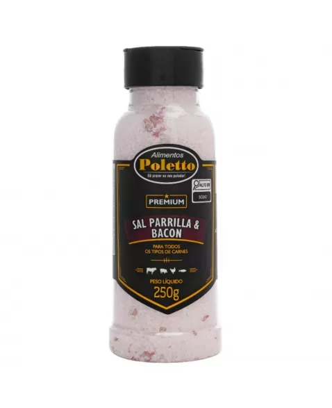 SAL DE PARRILLA & BACON POLETTO 250G