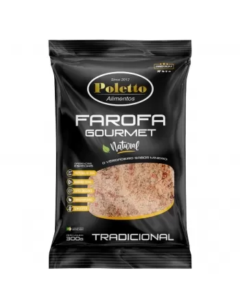 FAROFA POLETTO GOURMET SABOR TRADICIONAL 300G