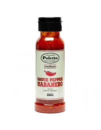 SAUCE PEPPER HABANERO POLETTO 280G