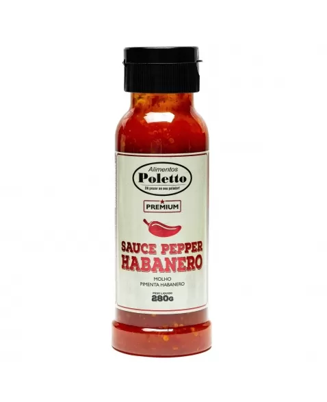 SAUCE PEPPER HABANERO POLETTO 280G