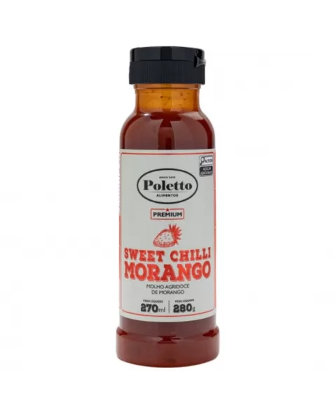 SWEET CHILLI MORANGO POLETTO 280G