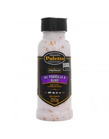 SAL DE PARRILLA & ALHO POLETTO 250G