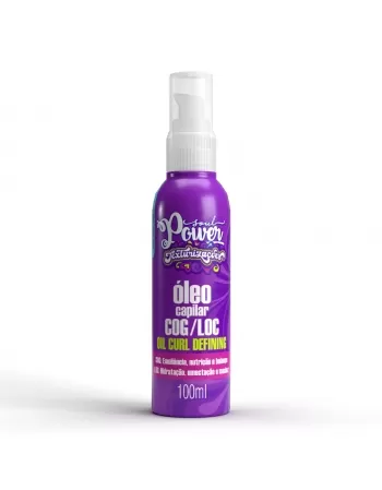 ÓLEO CAPILAR COG/LOC SOUL POWER OIL CURL DEFINING 100 ML