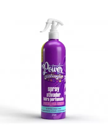 SPRAY ATIVADOR HIDRA PERFUMADO SOUL POWER ACTIVATOR CURL DEFINING 315 ML