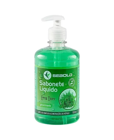 SABONETE LÍQUIDO SEBOLD ERVA-DOCE 500ML (PUMP)