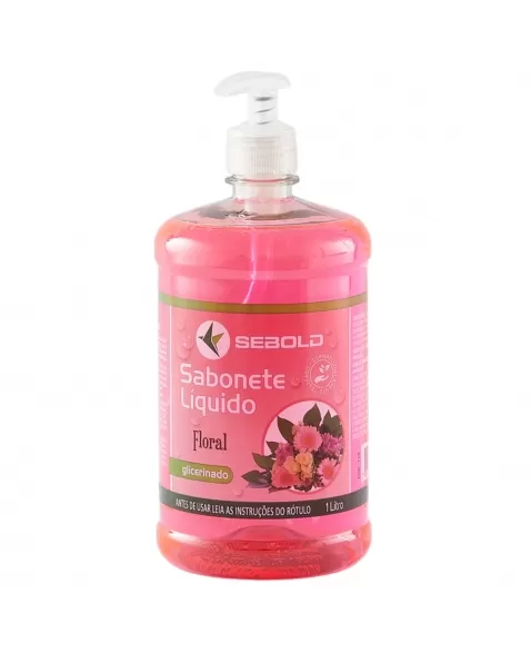 SABONETE LÍQUIDO SEBOLD FLORAL 1L (PUMP)