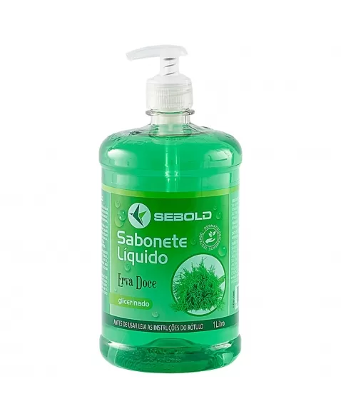 SABONETE LÍQUIDO SEBOLD ERVA DOCE 1L (PUMP)