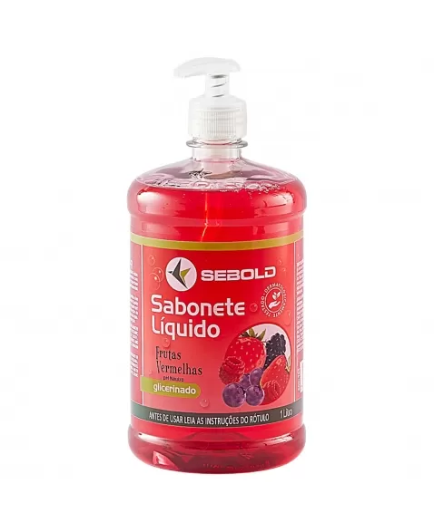 SABONETE LÍQUIDO SEBOLD FRUTAS VERMELHAS 1L (PUMP)
