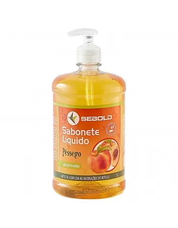 SABONETE LÍQUIDO SEBOLD PÊSSEGO 1L (PUMP)