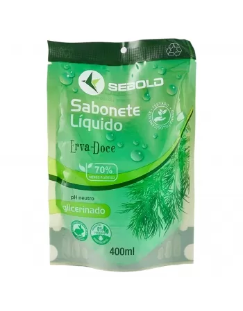 SABONETE LÍQUIDO SEBOLD ERVA-DOCE 400ML (REFIL)