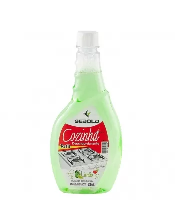 DESENGORDURANTE DE LIMÃO SEBOLD REFIL 500ML