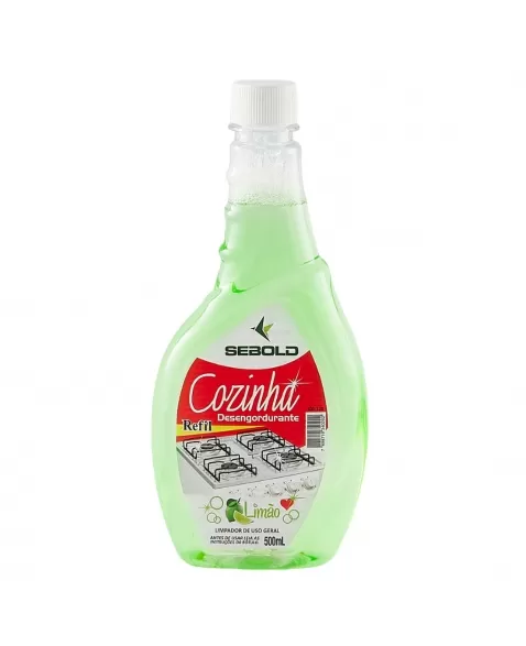 DESENGORDURANTE DE LIMÃO SEBOLD REFIL 500ML
