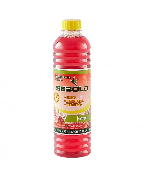DESINFETANTE LÍQUIDO SEBOLD FLORAL 500ML