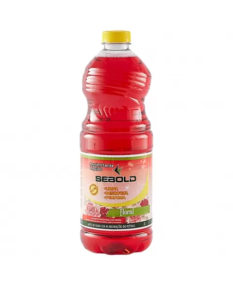 DESINFETANTE LÍQUIDO SEBOLD FLORAL 2L