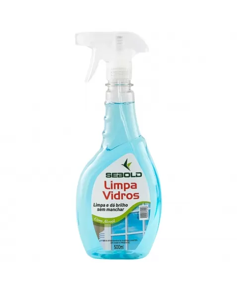 LIMPA VIDROS C/ ÁLCOOL SEBOLD C/ GATILHO 500ML