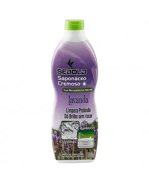 SAPONÁCEO CREMOSO SEBOLD LAVANDA 300ML