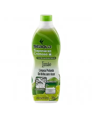 SAPONÁCEO CREMOSO SEBOLD LIMÃO 300ML