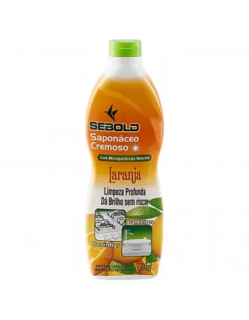 SAPONÁCEO CREMOSO SEBOLD LARANJA 300ML