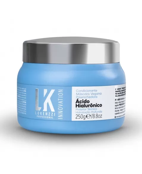 MÁSCARA PREENCHEDORA ÁCIDO HIALURÔNICO LOKENZZI 250G