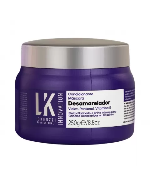 MÁSCARA DESAMARELADOR LOKENZZI 250G