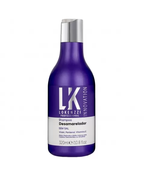 SHAMPOO DESAMARELADOR LOKENZZI 320ML