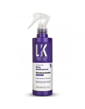 SPRAY MULTIFUNCIONAL CONDICIONANTE DESAMARELADOR LOKENZZI 240ML