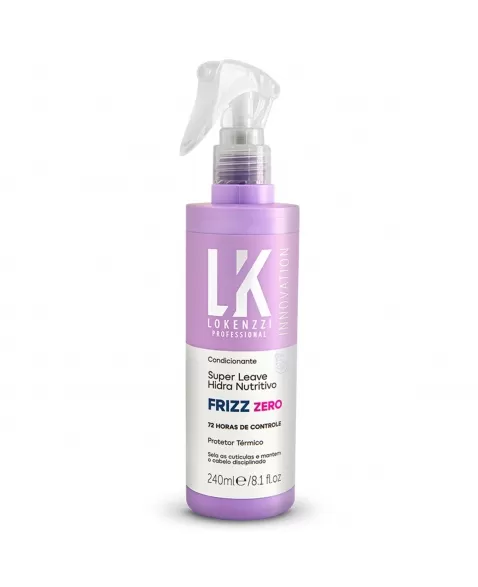 SUPER LEAVE HIDRA NUTRITIVO FRIZZ ZERO LOKENZZI 240ML