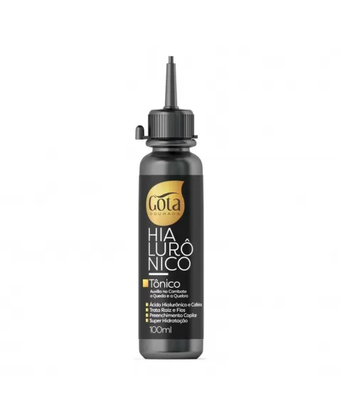 TÔNICO CAPILAR GOTA DOURADA HIALURÔNICO 100ML