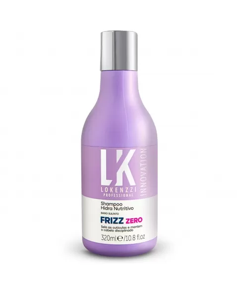 SHAMPOO HIDRA NUTRITIVO FRIZZ ZERO LOKENZZI 320ML