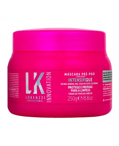 MÁSCARA PRÉ-POO INTENSIFIQUE LOKENZZI 250G