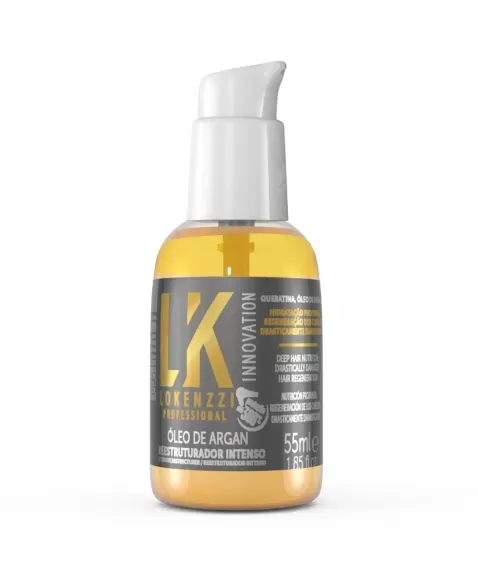 ÓLEO DE ARGAN REESTRUTURADOR INTENSO LOKENZZI 55ML
