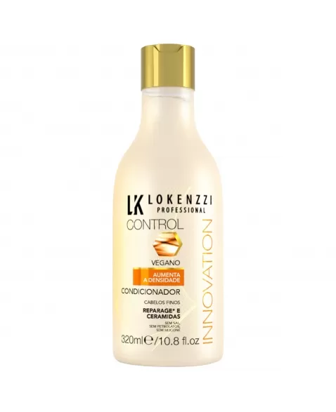 CONDICIONADOR VEGANO PARA CABELOS FINOS LOKENZZI 320ML