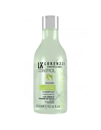 SHAMPOO VEGANO PARA CABELOS MISTOS LOKENZZI 320ML