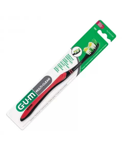 ESCOVA DENTAL G.U.M MULTI-CLEAN MACIA C/1 UNIDADE