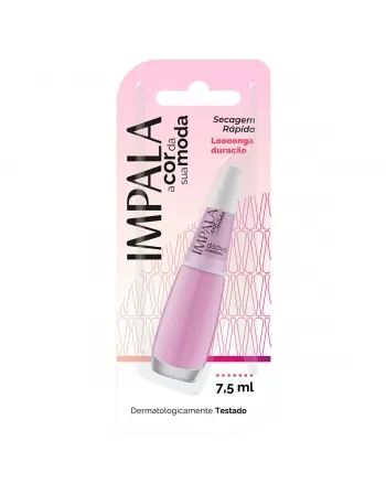 ESMALTE PARA UNHAS IMPALA BLISTER DÁDIVA CREMOSO 7,5ML