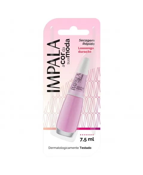 ESMALTE PARA UNHAS IMPALA BLISTER DÁDIVA CREMOSO 7,5ML