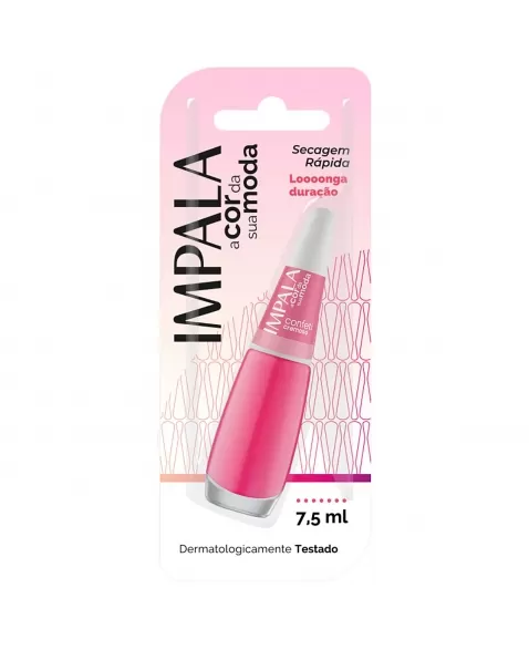 ESMALTE PARA UNHAS IMPALA BLISTER CONFETI CREMOSO 7,5ML