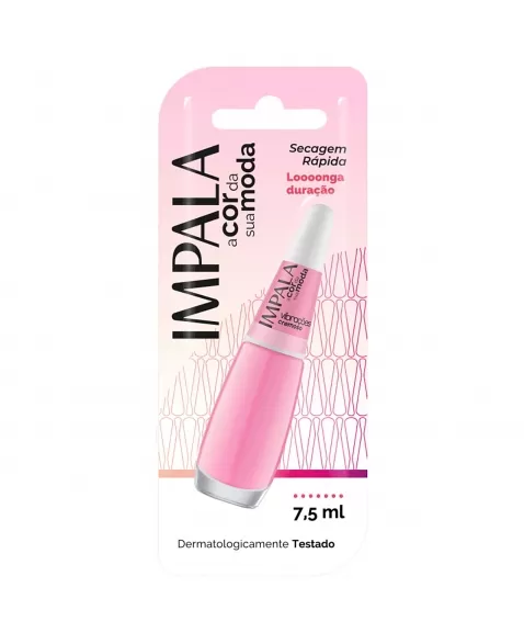 ESMALTE PARA UNHAS IMPALA BLISTER VIBRAÇÕES CREMOSO 7,5ML