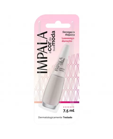 ESMALTE PARA UNHAS IMPALA BLISTER PATINS CREMOSO 7,5ML