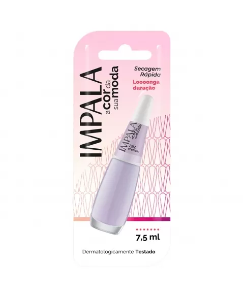 ESMALTE PARA UNHAS IMPALA BLISTER ZAZ CREMOSO 7,5ML