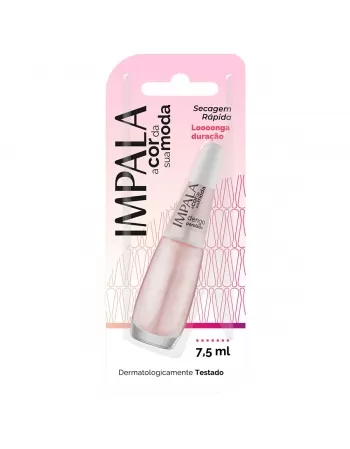 ESMALTE PARA UNHAS IMPALA BLISTER DENGO PEROLADO 7,5ML