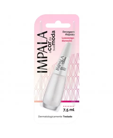 ESMALTE PARA UNHAS IMPALA BLISTER SONHO PEROLADO 7,5ML