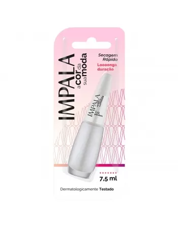 ESMALTE PARA UNHAS IMPALA BLISTER LUA PEROLADO 7,5ML