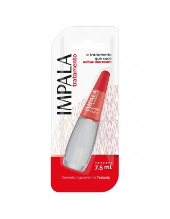 ESMALTE PARA UNHAS IMPALA BLISTER SUPER BRILHO DE TRATAMENTO 7,5 ML