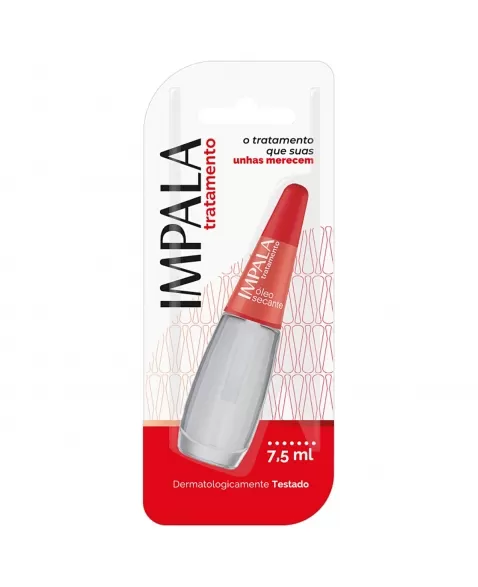ESMALTE PARA UNHAS IMPALA BLISTER ÓLEO DE TRATAMENTO SECANTE 7,5 ML