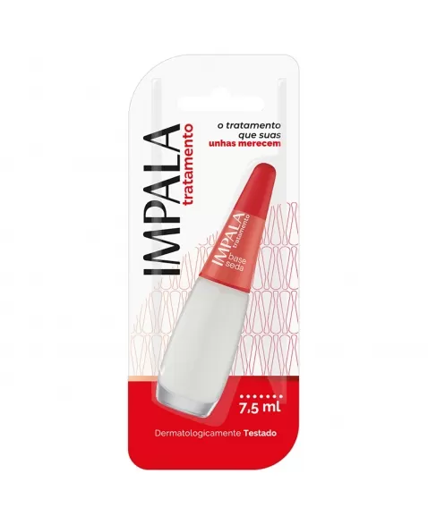 ESMALTE PARA UNHAS IMPALA BLISTER BASE SEDA TRATAMENTO 7,5ML