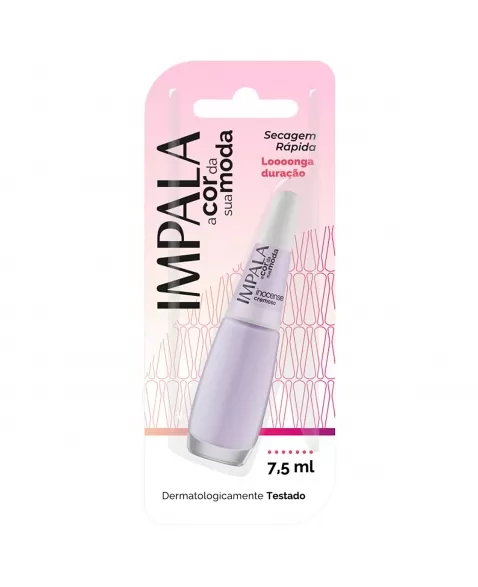 ESMALTE PARA UNHAS IMPALA BLISTER INOCENSE CREMOSO 7,5ML