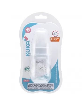 MAMADEIRA NATURAL KUKA BICO UNIVERSAL BRANCA 70ML (1503)